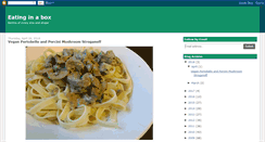 Desktop Screenshot of eatinginabox.com